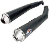 Dual Exhaust System Without Sound Certification Steel Black - Termignoni Compatible With Ducati Gt 1000