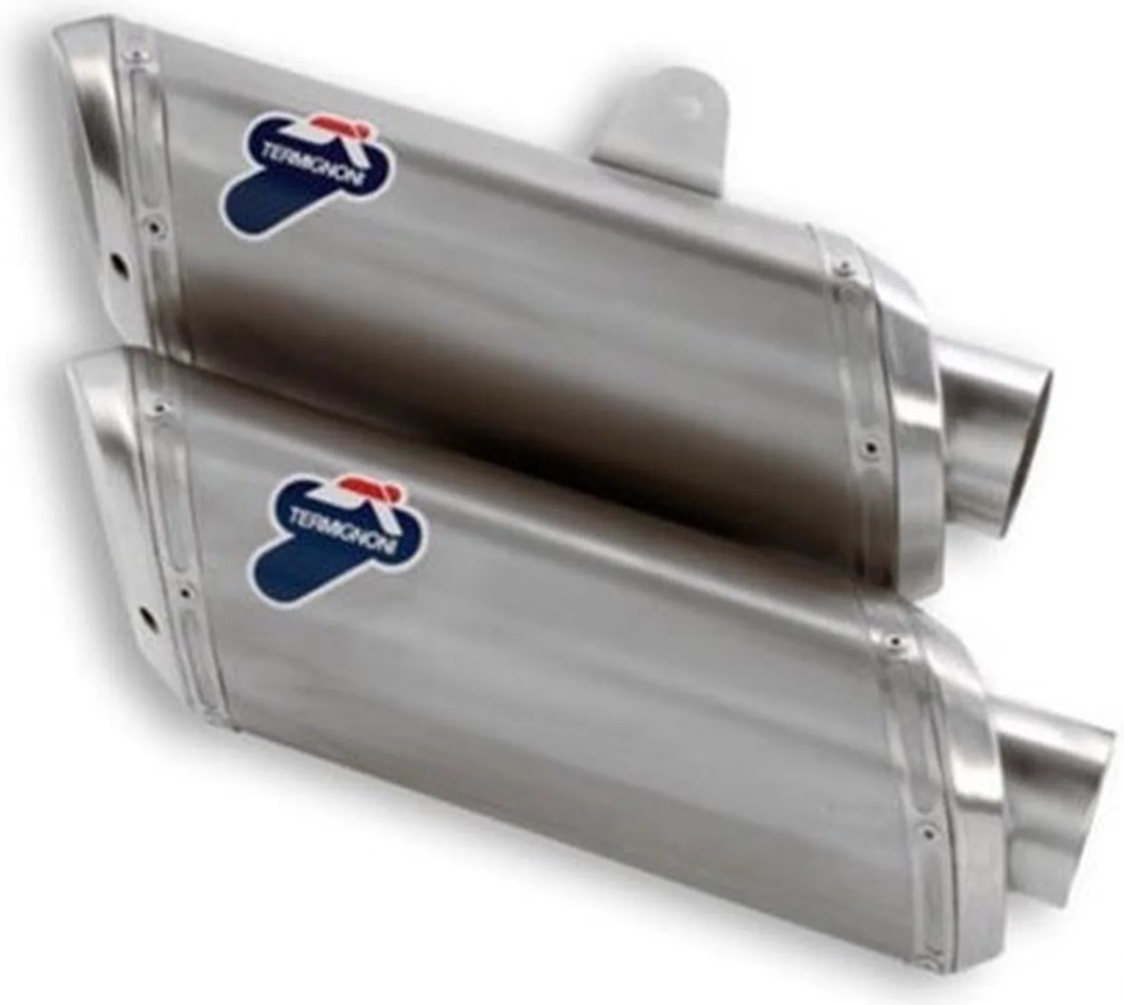 Dual Exhaust System With Sound Certification Titanium - Termignoni Compatible With Ducati Streetfighter 848