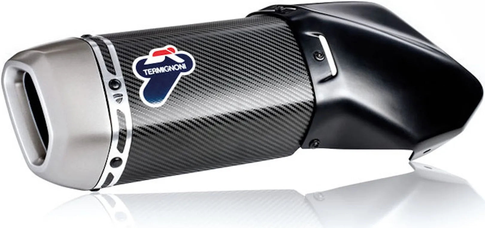 Exhaust Tip With Noise Certification Carbon - Termignoni Compatible With Ducati Multistrada 1200 (2015-2017)