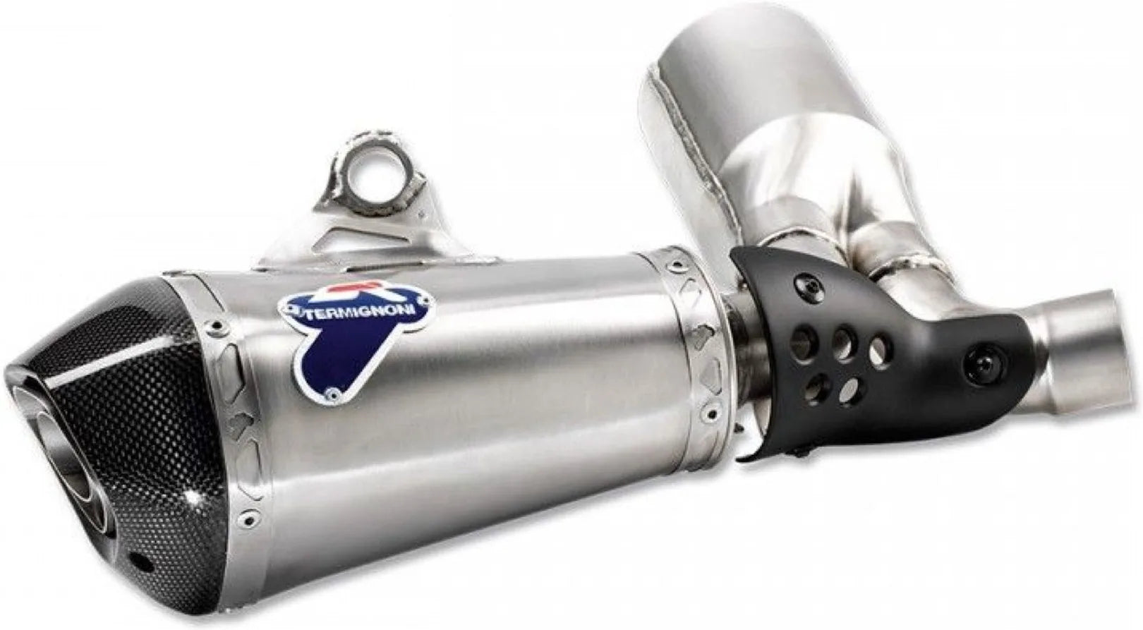 Exhaust Tip Without Sound Certification Titanium Black - Termignoni Compatible With Ducati Scrambler 400