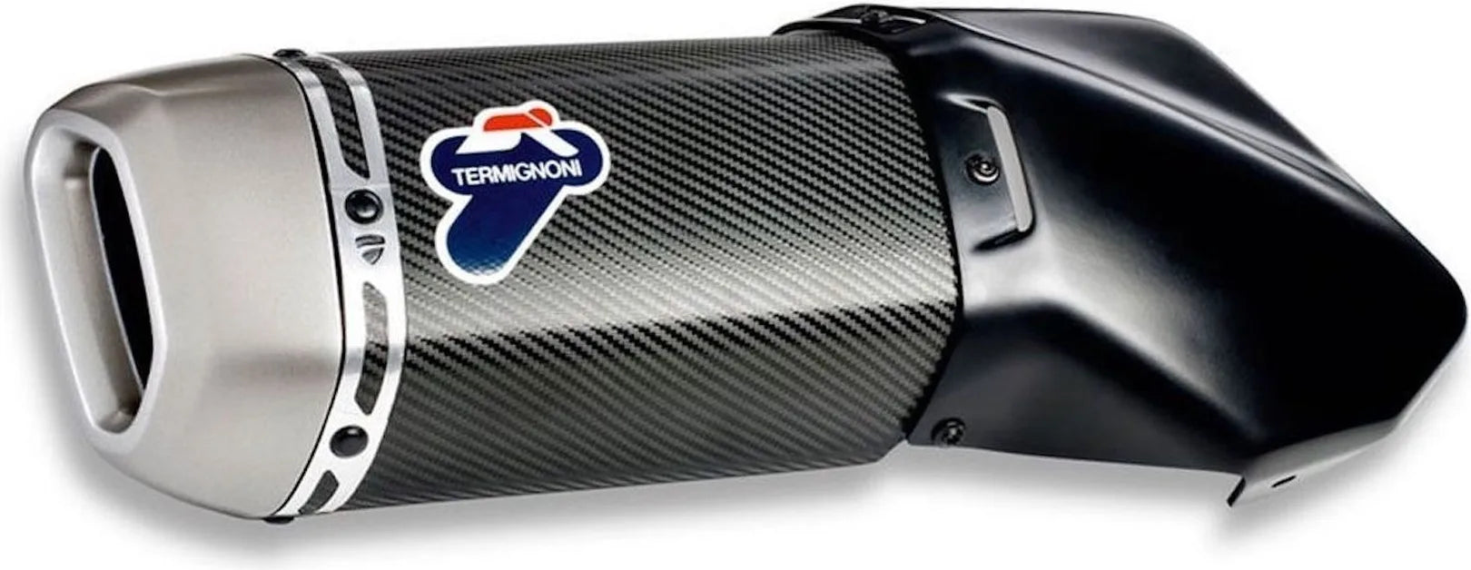Exhaust Tip With Noise Certification Carbon - Termignoni Compatible With Ducati Multistrada 1260 (2018)