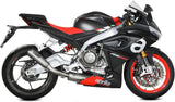 Complete Catalytic Exhaust System With Sound Certification X-M1 Titanium - Mivv Compatible With Aprilia Rs 660 (2020-2024)
