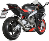 Complete Catalytic Exhaust System With Sound Certification X-M1 Titanium - Mivv Compatible With Aprilia Rs 660 (2020-2024)