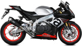 Catalytic Exhaust Tip With Sound Certification Delta Race Carbon Carbon - Mivv Compatible With Aprilia Rsv4 (2017-2020)