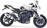 Catalytic Exhaust Tip With Sound Certification Albus Ceramic White Aluminium - Gpr Compatible With Yamaha Fz-1 - Fazer 1000 (2006-2014)