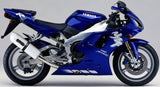 Exhaust Tip With Noise Certification Albus Ceramic White Aluminium - Gpr Compatible With Yamaha Yzf 1000 R1 (1998-2001)
