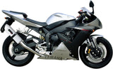 Exhaust Tip With Noise Certification Albus Ceramic White Aluminium - Gpr Compatible With Yamaha Yzf 1000 R1 (2002-2003)