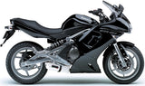 Complete Catalytic Exhaust System With Sound Certification Albus Ceramic White Aluminium - Gpr Compatible With Kawasaki Er-6 N (2012-2016)