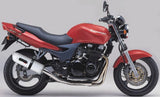 Exhaust Tip With Noise Certification Albus Ceramic White Aluminium - Gpr Compatible With Kawasaki Zr 7 - S (1999-2004)