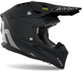 Off-Road Motorcycle Helmet Airoh Aviator 3 - Av311 Hpc Carbon Matte Black Color Size S