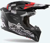 Off-Road Motorcycle Helmet Airoh Aviator 3 - Av3B17 Hpc Carbon Matte Burnout Size Xs
