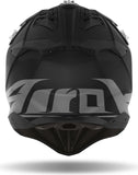 Urban Motorcycle Helmet Airoh J 110 - J114 Composite Carbon Gloss White Color Size S