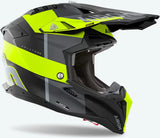 Off-Road Motorcycle Helmet Airoh Aviator 3 - Av3M31 Hpc Carbon Matte Yellow Monarch Size M