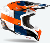 Off-Road Motorcycle Helmet Airoh Aviator 3 - Av3M32 Hpc Carbon Gloss Orange Monarch Size Xs