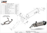 Exhaust Tip With Noise Certification Speed Edge Titanium Carbon - Mivv Compatible With Bmw R 1200 Gs (2008-2009)