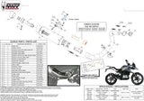 Complete Catalytic Exhaust System With Sound Certification Gppro Steel Black - Mivv Compatible With Bmw G 310 Gs (2017-2024)