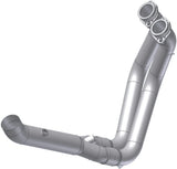 Complete Non-Catalytic Exhaust System With Sound Certification Oval Carbon Carbon - Mivv Compatible With Bmw F 900 Xr (2020-2024)