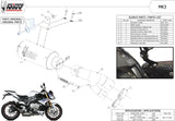 Exhaust Tip With Noise Certification Mk3 Carbon - Mivv Compatible With Bmw S 1000 R (2017-2020)