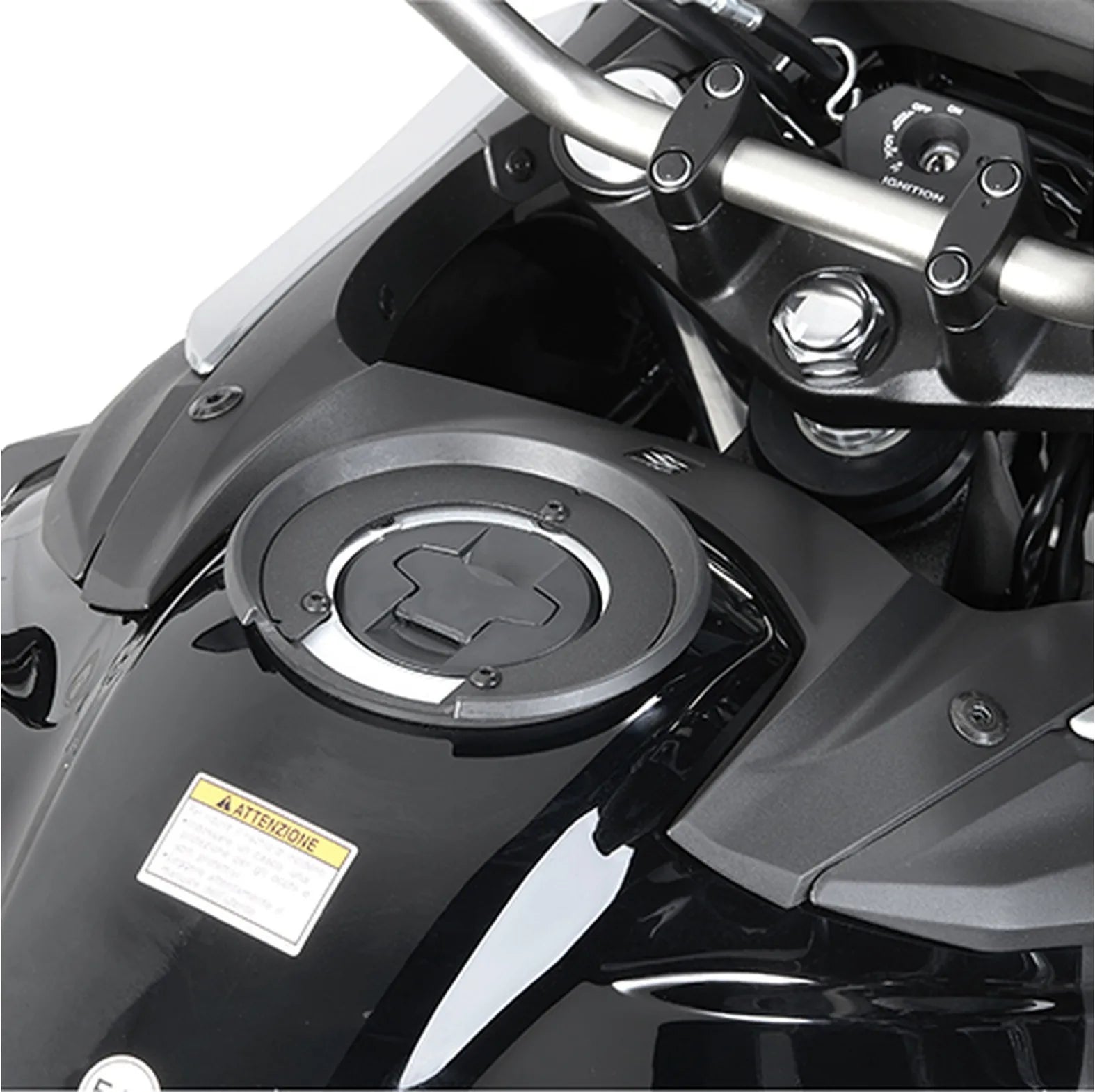 Flange For Fitting The Tanklock Bag - Givi Compatible With Suzuki Gsr 600 (2006-2011)
