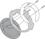 Flange For Fitting The Tanklock Bag - Givi Compatible With Suzuki Dl 650 V-Strom (2004-2011)