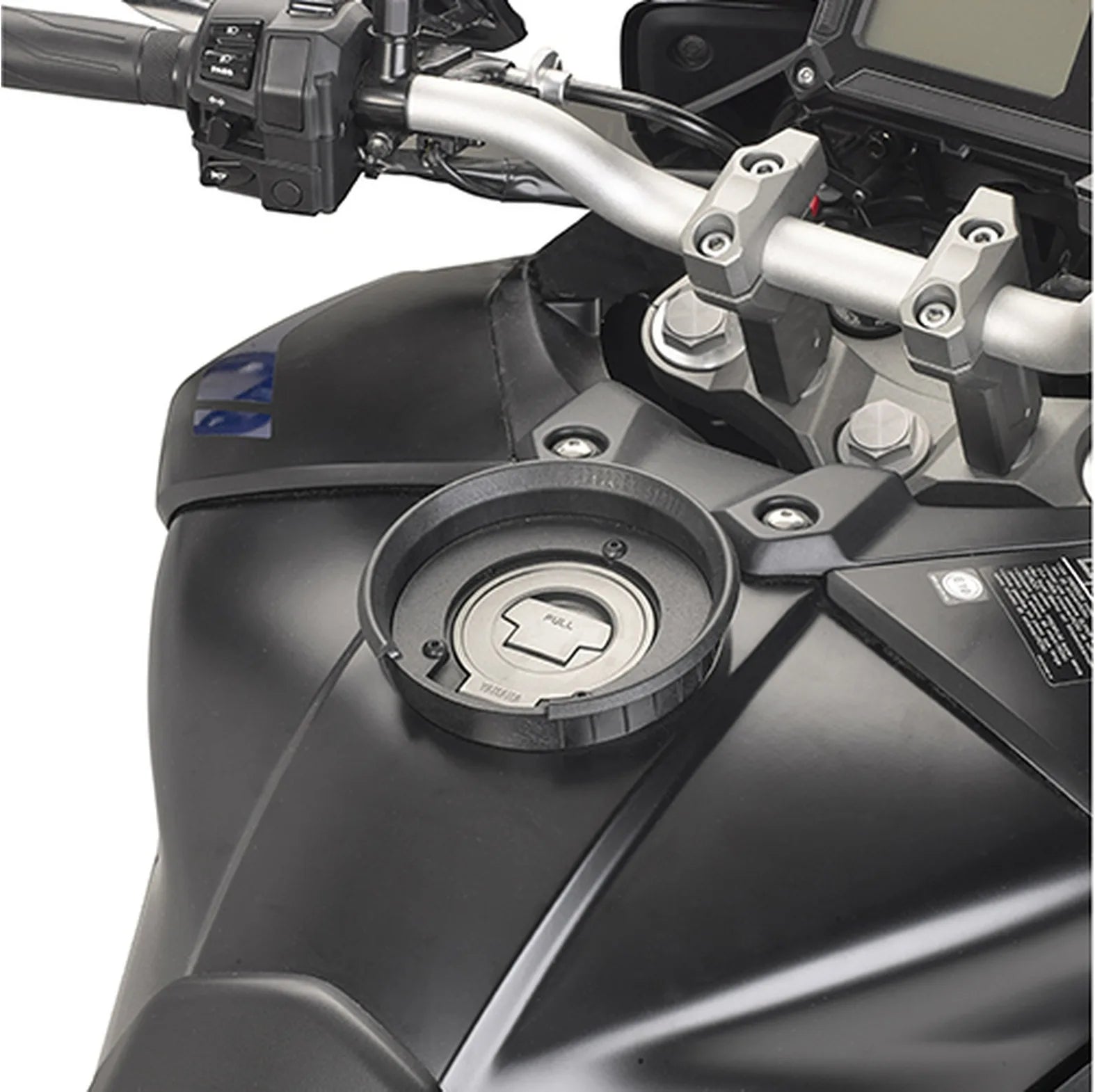 Tanklock Black Tank Bag - 20 Lt Xl04B Nylon - Givi Compatible With Yamaha Tracer 9 - Gt - Gt+ (2021-2024)