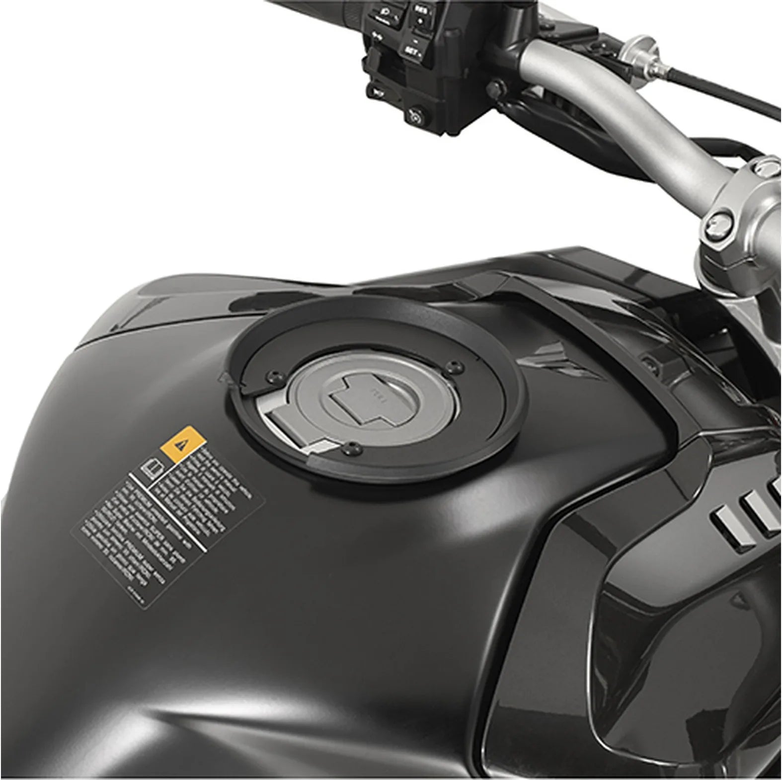 Tanklock Black Tank Bag - 3 Lt Nylon - Givi Compatible With Yamaha Mt-10 (2022-2023)