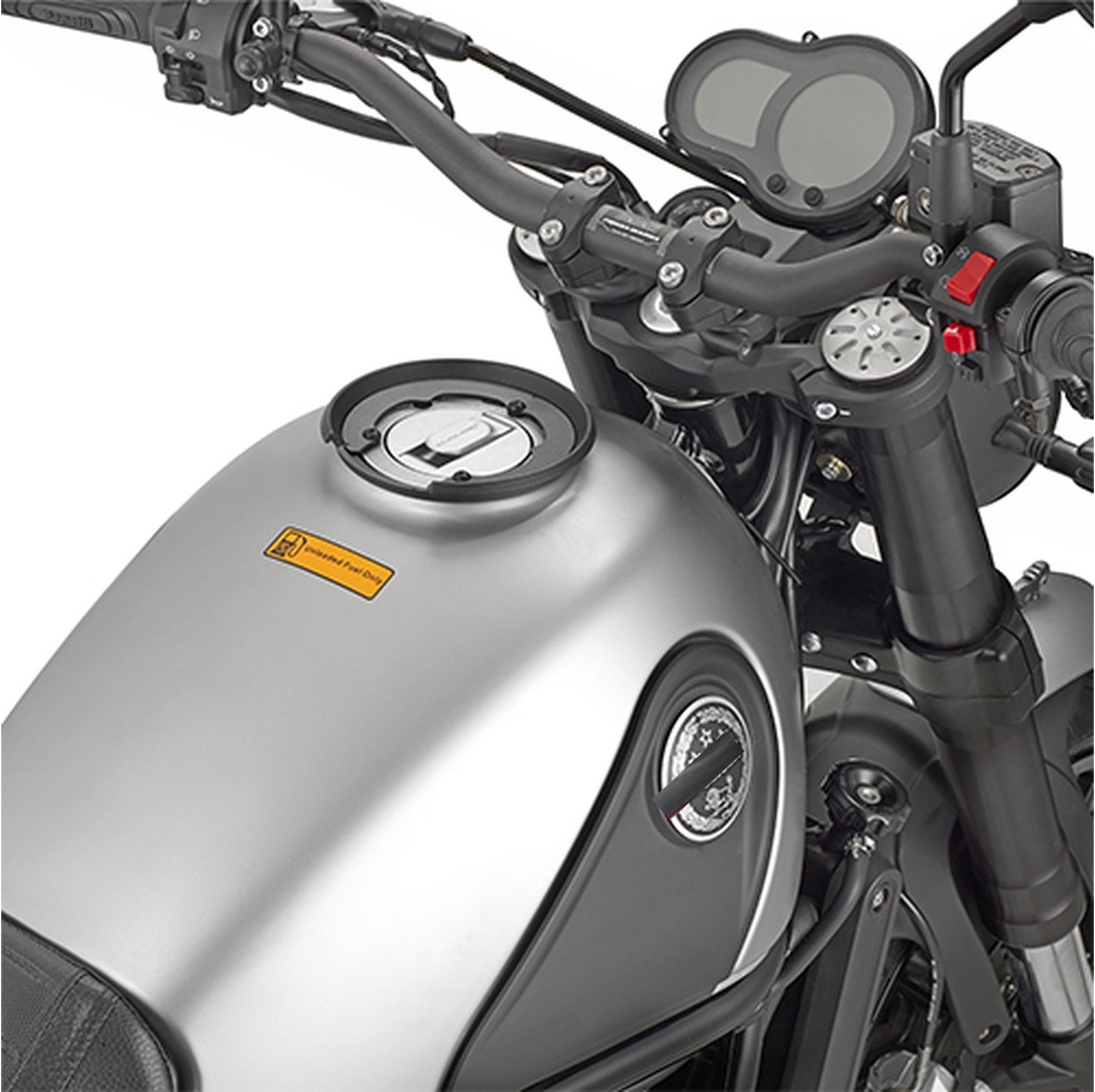 Flange For Fitting The Tanklock Bag - Givi Compatible With Benelli Trk 702 X (2023-2024)