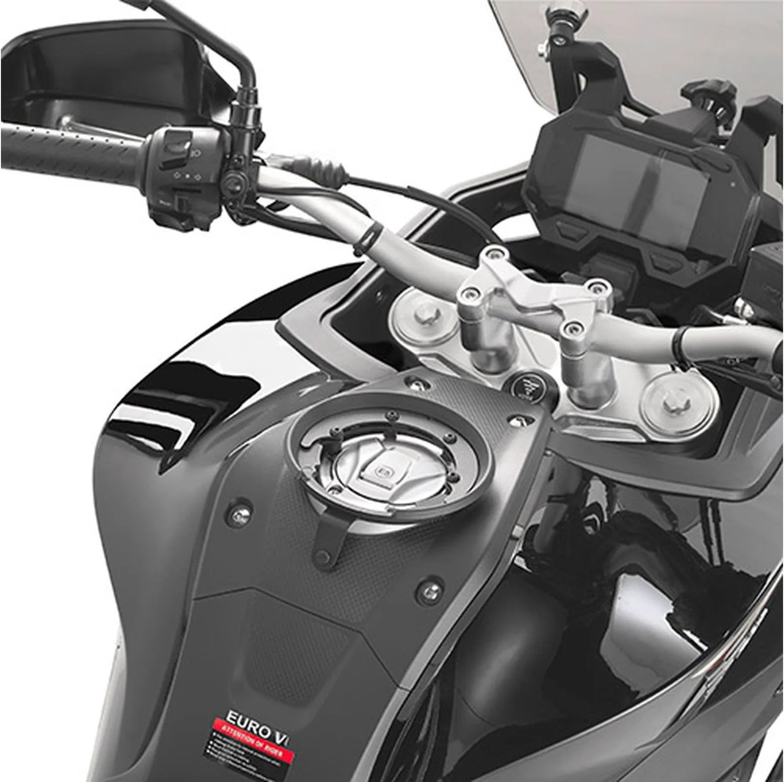 Tanklock Black Tank Bag - 5 Lt Wl902 Technopolymer - Givi Compatible With Voge Valico 500 Ds (2020-2024)