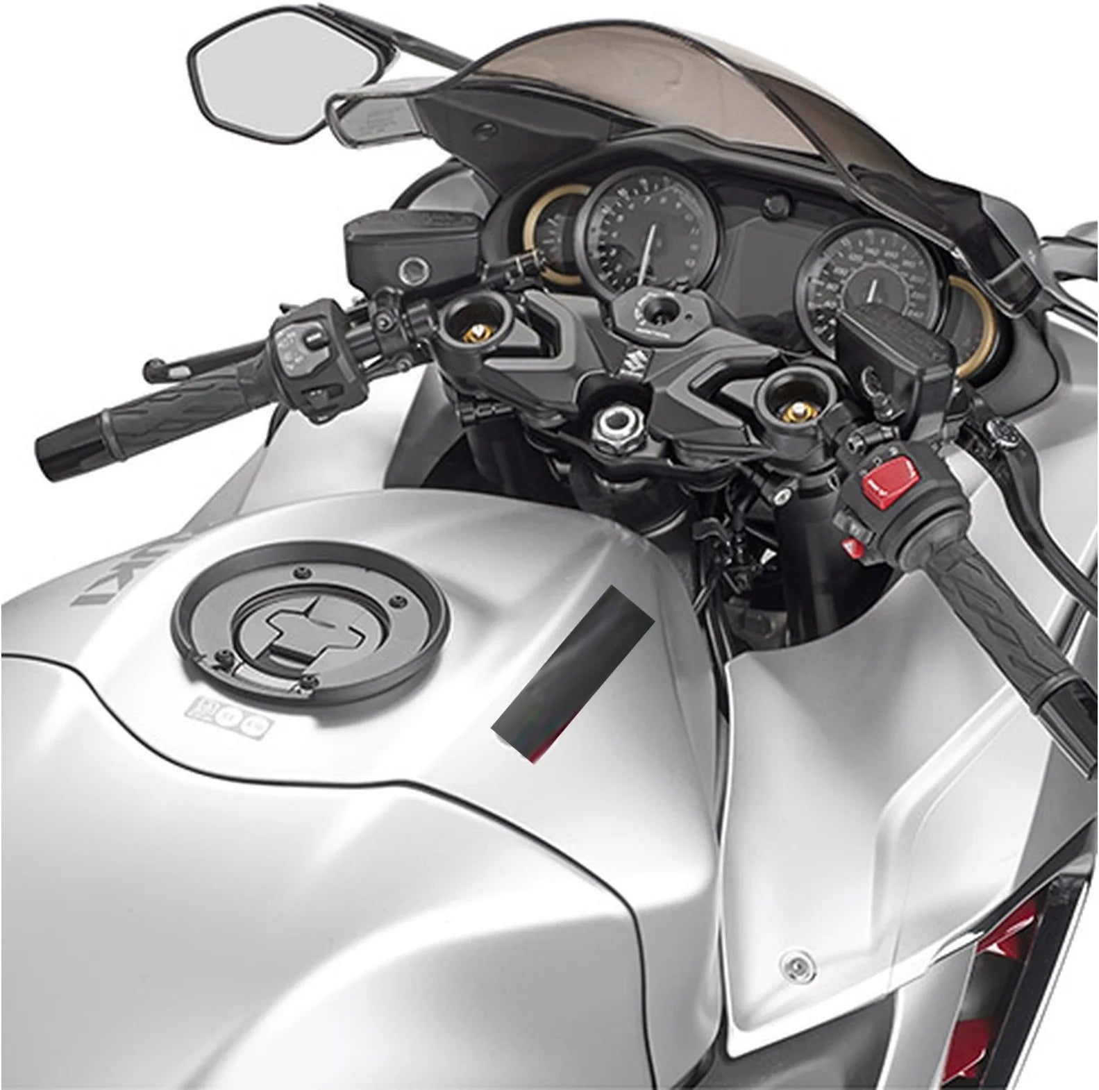Flange For Fitting The Tanklock Bag - Givi Compatible With Suzuki 1300 Hayabusa (2021-2024)