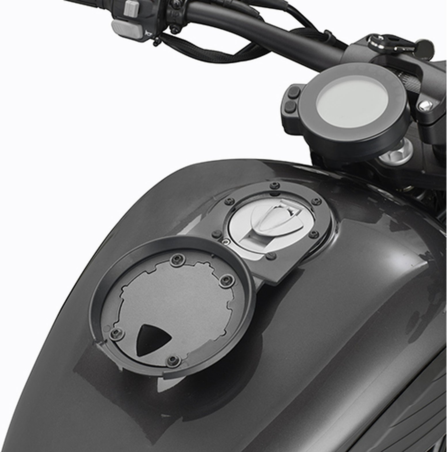 Flange For Fitting The Tanklock Bag - Givi Compatible With Keeway V 302 C 300 (2023-2024)