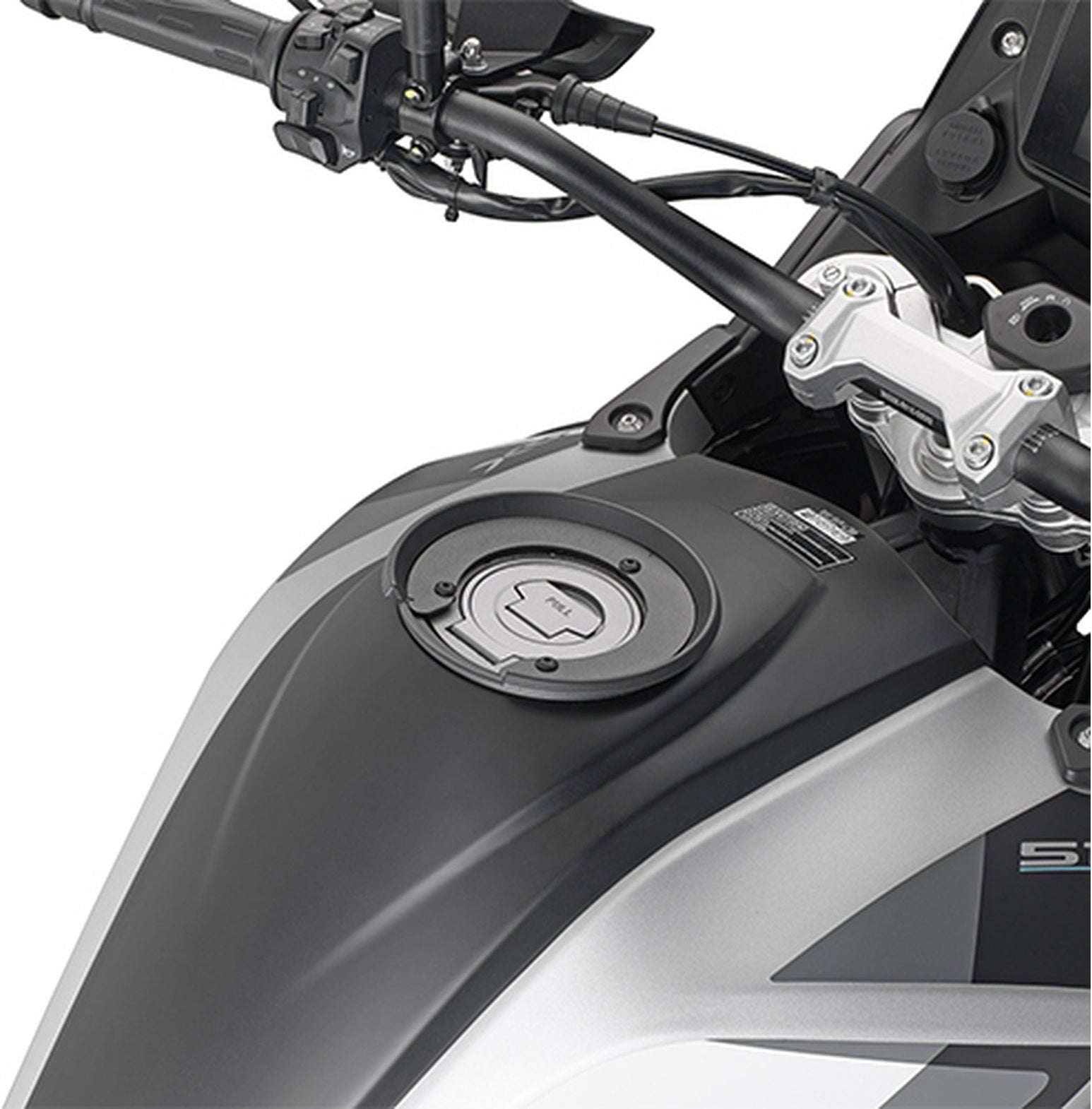 Flange For Fitting The Tanklock Bag - Givi Compatible With Kove Moto 510 X (2024)