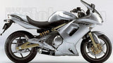 Complete Non-Catalytic Exhaust System With Sound Certification Maxi Race-Tech Black Aluminium Stainless Steel - Arrow Special Parts Compatible With Kawasaki Er-6 N (2005-2011)
