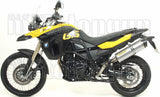 Complete Non-Catalytic Exhaust System With Sound Certification Maxi Race-Tech Aluminium Carbon - Arrow Special Parts Compatible With Bmw F 800 Gs Adventure (2008-2016)