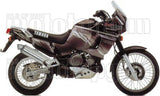 Exhaust Tip With Noise Certification Paris Dacar Stainless Steel Stainless Steel - Arrow Special Parts Compatible With Yamaha Xtz 750 Super Ténéré (1989-1994)