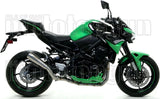 Complete Non-Catalytic Exhaust System With Sound Certification Pro-Race Titanium Titanium - Arrow Special Parts Compatible With Kawasaki Z 900 (2020-2024)