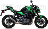 Complete Non-Catalytic Exhaust System With Sound Certification Pro-Race Titanium Titanium - Arrow Special Parts Compatible With Kawasaki Z 900 A2 (2019-2024)
