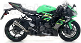 Complete Non-Catalytic Exhaust System With Sound Certification Pro-Race Titanium Titanium - Arrow Special Parts Compatible With Kawasaki Zx 6R 636 (2019-2020)