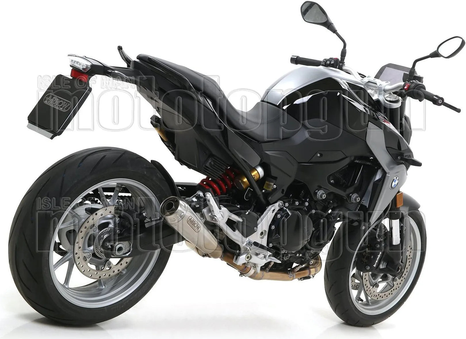 Complete Non-Catalytic Exhaust System With Sound Certification Pro-Race Nichrom Stainless Steel - Arrow Special Parts Compatible With Bmw F 900 Xr (2020-2024)