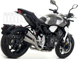 Complete Non-Catalytic Exhaust System With Sound Certification Pro-Race Nichrom Stainless Steel - Arrow Special Parts Compatible With Honda Cb 1000 R (2018-2024)