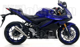 Complete Non-Catalytic Exhaust System With Sound Certification Pro-Race Nichrom Stainless Steel - Arrow Special Parts Compatible With Yamaha Yzf-R3 (2019-2020)