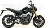 Exhaust Tip With Noise Certification Thunder Carbon Carbon - Arrow Special Parts Compatible With Yamaha Mt-09 (2013-2020)