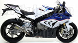 Complete Exhaust System Without Catalytic Converter And Without Sound Certification Works Competition Basso Titanium Carbon - Arrow Special Parts Compatible With Bmw S 1000 Rr (2015-2018)