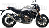 Complete Catalytic Exhaust System With Sound Certification X-Kone Nichrom Carbon - Arrow Special Parts Compatible With Honda Cbr 650 R (2019-2023)