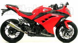 Exhaust Tip With Noise Certification X-Kone Nichrom Carbon - Arrow Special Parts Compatible With Kawasaki Z 300 (2015-2016)
