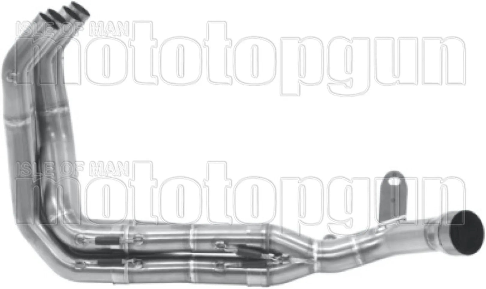 Non-Catalytic Exhaust Manifolds Stainless Steel - Arrow Special Parts Compatible With Kawasaki Z 900 (2020-2024)