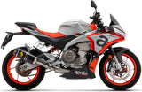 Complete Non-Catalytic Exhaust System With Sound Certification Indy-Race Carbon Carbon - Arrow Special Parts Compatible With Aprilia Tuono 660 (2021-2024)
