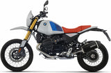 Complete Non-Catalytic Exhaust System With Sound Certification Explorer Black Aluminium Carby End Cap - Arrow Special Parts Compatible With Bmw R12 G - S (2025-2026)