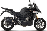 Complete Non-Catalytic Exhaust System With Sound Certification Indy-Race Evo Black Aluminium Carby End Cap - Arrow Special Parts Compatible With Bmw S 1000 Xr (2024-2026)