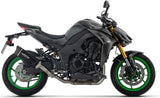 Complete Non-Catalytic Exhaust System With Sound Certification Indy-Race Evo Black Aluminium Carby End Cap - Arrow Special Parts Compatible With Kawasaki Z 1100 Se (2025-2026)