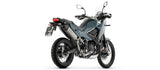 Complete Exhaust System Without Catalytic Converter And Without Sound Certification Indy-Race Evo Titanium Carby End Cap - Arrow Special Parts Compatible With Kawasaki Kle 500 (2026)